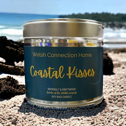 Coastal Kisses Candle Tin