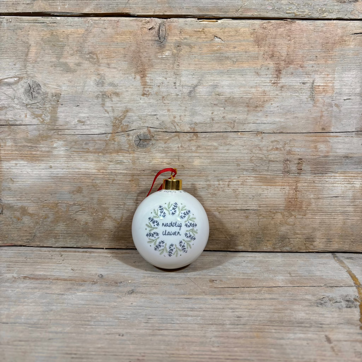 Nadolig Wreath Bauble