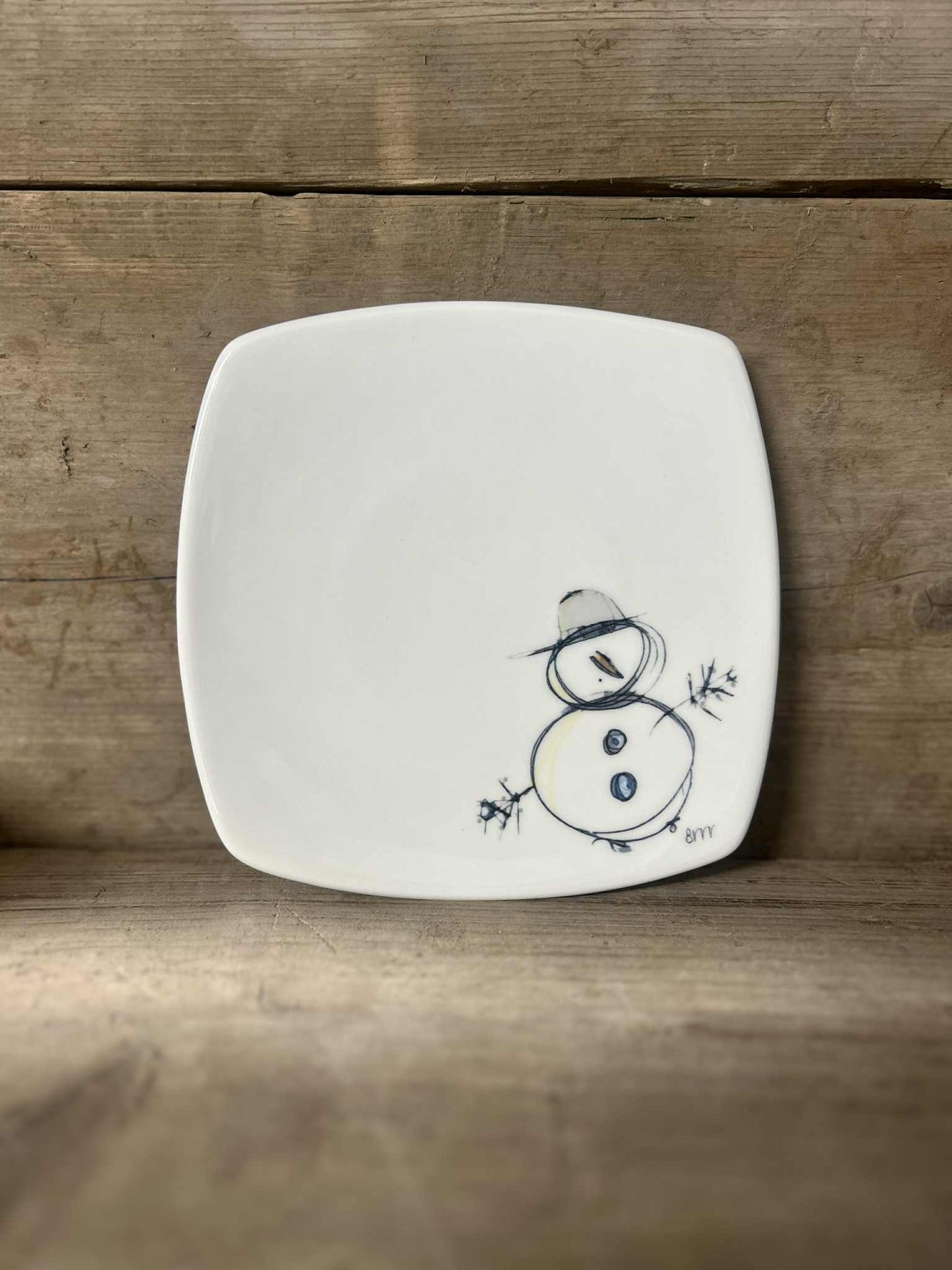 Sali Snow Tea Plate