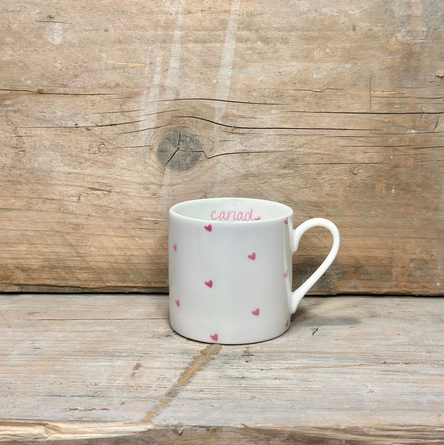 Calon Cariad Mugs - Pink