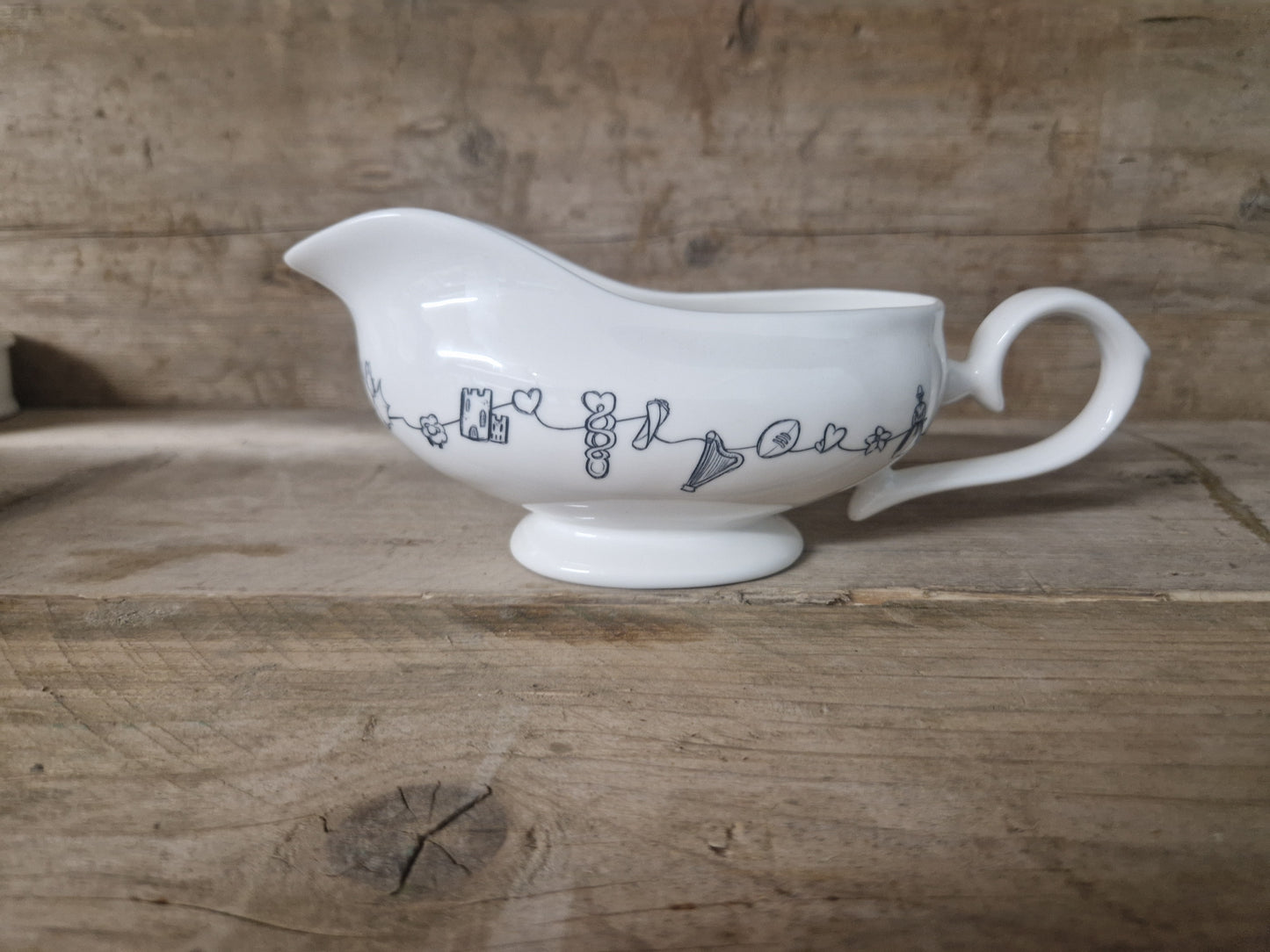 Welsh Charm Gravy Boat