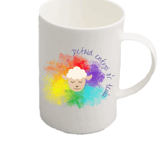 Rainbow Sheep Mug