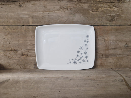 Snowflakes Rectangular Platter