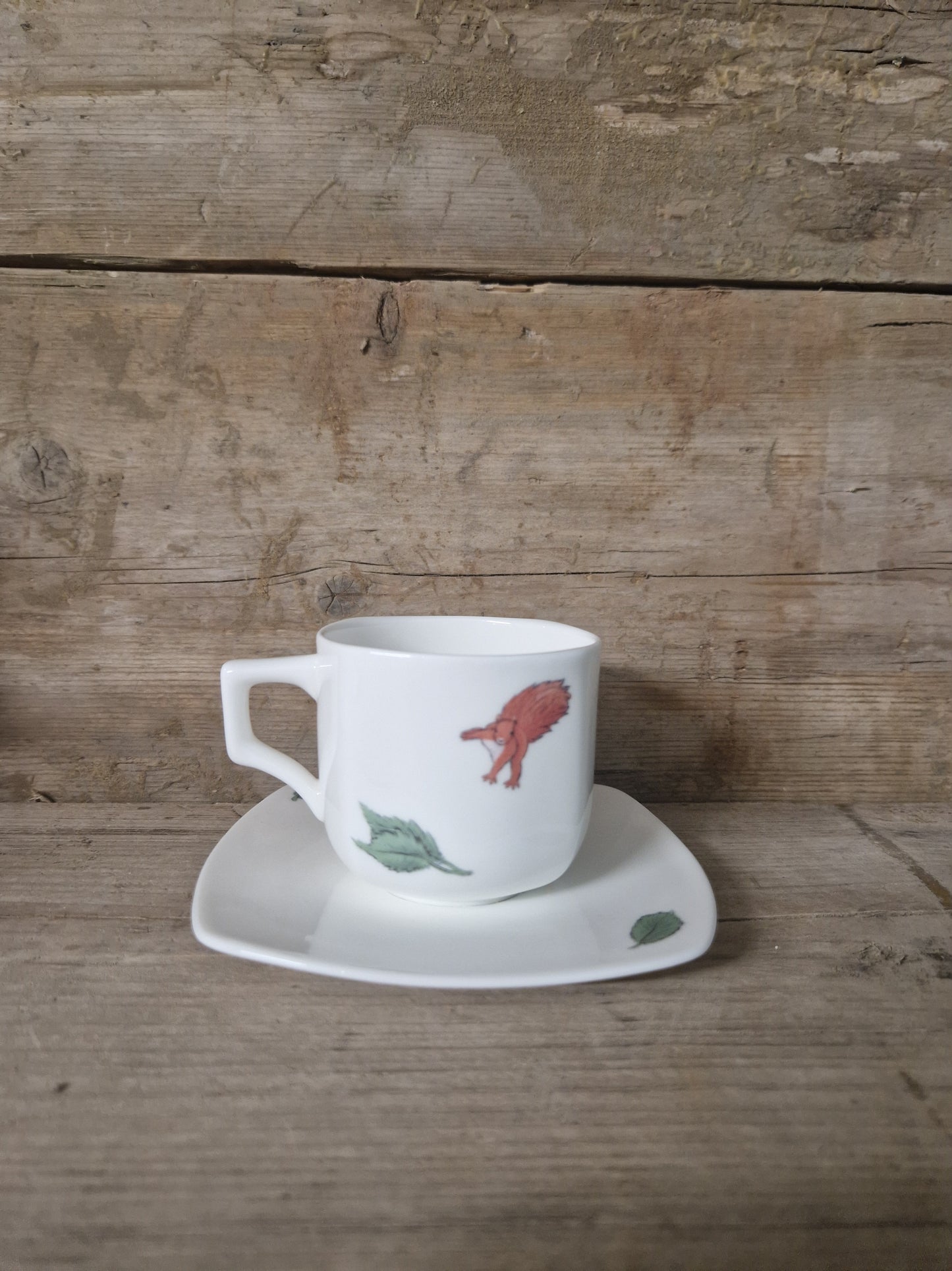 Wiwer Square Cup and Saucer