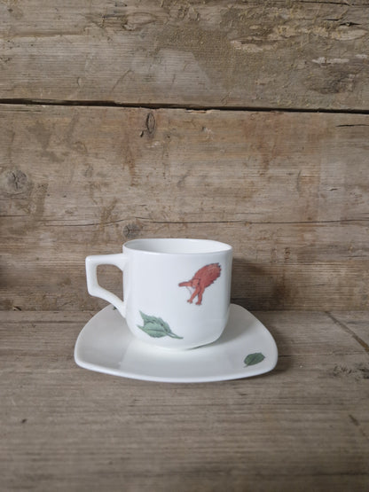 Wiwer Square Cup and Saucer