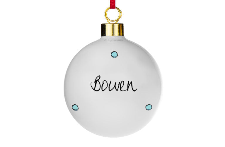 Personalised Name Bauble