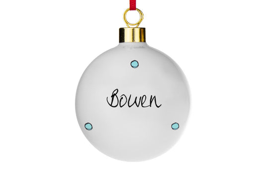 Personalised Name Bauble