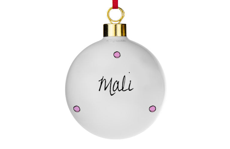 Personalised Name Bauble