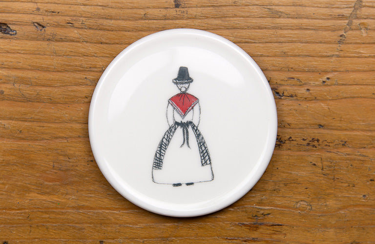 Dilys Welsh Lady Coaster