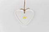 Cariad Ceramic Heart Hanger